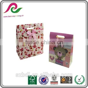 Factory Cost Price Fancy Gift Paper Bag thumbnail-4