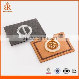 New Design Custom Facory High Quality Leather Patch thumbnail-1