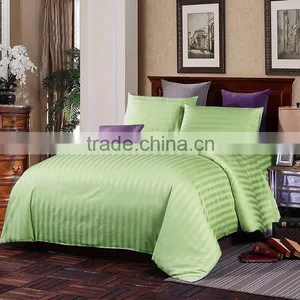 100% Cotton Hotel Stripe Bed Linen/Hotel Stripe Bedding Sets/Duvet Cover Sets thumbnail-1