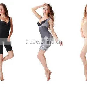 Plus Size Bamboo Slim Body Suit thumbnail-1