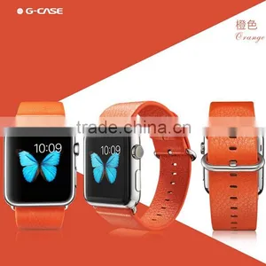 G-Case Leather Classic Pin Buckle Strap for Iwatch thumbnail-4