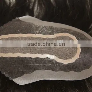 Real Hair Toupee India Hair Men Toupee thumbnail-1