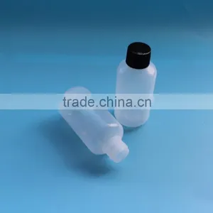 70ml Boston Round Semi Transparent HDPE Plastic Bottle With Screw Cap thumbnail-2
