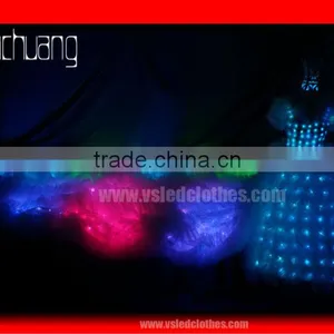 Evening Party LED Light Wedding Dress For Sale thumbnail-1