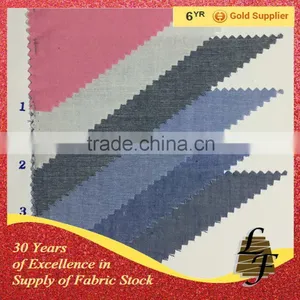 Stock Cotton Oxford Shirtting Fabric P6377-A16072313 thumbnail-2