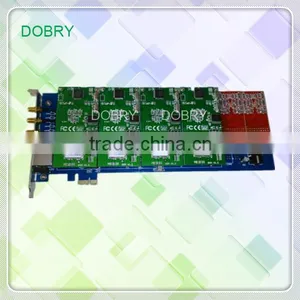 New High Quality 4 Ports GSM Asterisk PCI Express Telephony Card Sound Card thumbnail-4