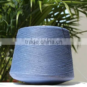 100% Polyester Waxed Yarn 30/1 Blue thumbnail-1