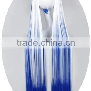 Heat Resistant Fibre Long White Synthetic Hair Cosplay Wig thumbnail-1