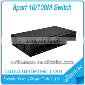 8 Port 10/100Mbps Fast Ethernet Network Switch /Desktop Switch(TH-1008S+) thumbnail-1