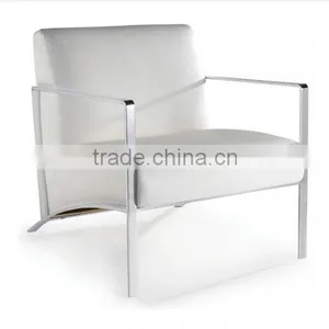 DC-4144 Chromed Iron Leg and Arm Dining Chair thumbnail-1