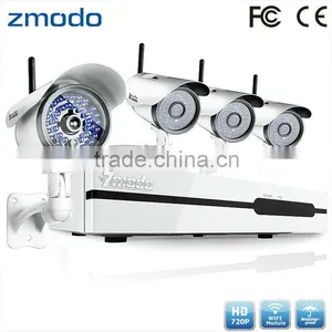 Zmodo 720P 4CH NVR Wifi IP Camera Wireless CCTV thumbnail-1