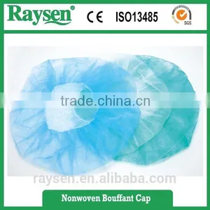 Nonwoven Material Disposable Surgical Bouffant Cap for Medical Use thumbnail-2