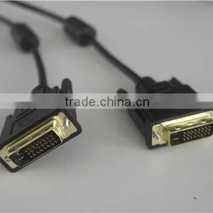 DVI-D 24+1 Pin Dual Link Cable DVI Male to Male Gold 1.8m thumbnail-5