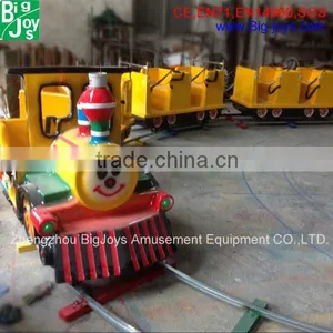 Popular Exciting Electrical Amusement Park Ride Track Train for Sale, thumbnail-1