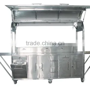 Customized Mobile Outdoor Street Vending Trailer/ Outdoor Retail Kiosks Coffee Cart Design thumbnail-6