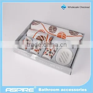 Houseware Ceramic Plastic Bathroom Accessories thumbnail-6