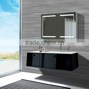 Modern Bathroom Mirror Cabinet With Led Light thumbnail-1