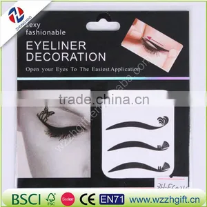 Temporary Tattoo Eye Shadow Eye Liner Sticker for Body Smoky Eyes Eyebrow Makeup Sticker Body Art thumbnail-5