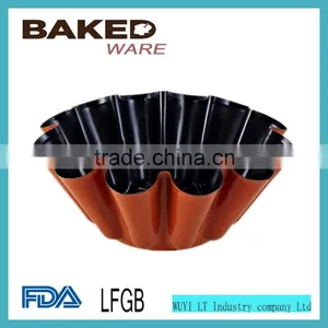 Non Stick Cake Pan Cabon Steel Flower Shape Round Baking Tray Cake Mold thumbnail-4