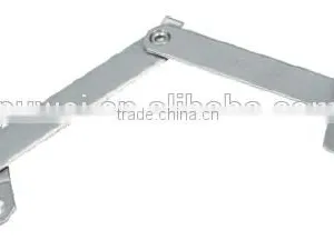 304SS Two Bar Safety Window Hinge/ Safety Window Stay PWS PUWEI Security Hinge for Aluminum Wooden PVC Window Friction Hinge thumbnail-1