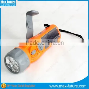 Hot Sale Emergency Radio Flashlight,Solar Crank Radio Flashlight thumbnail-2
