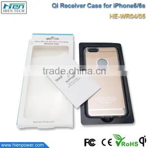 Ultra Thin Wireless Charger Receiver Phone Case Qi Wireless Charging Case For Iphone 6 /6 Plus thumbnail-5