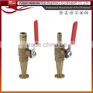 Made in China Hose Nozzle, Fire Hose Nozzle With Handle, Brass Fire Nozzle thumbnail-1