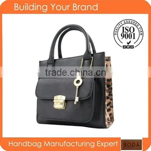 2015 Best Selling Leopard Style Lady Handbag thumbnail-1