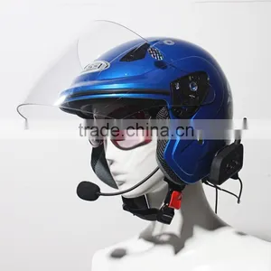 V4 1200m 4 Riders Full Duplex Talking Same Time Bluetooth Handsfree Motorcycle Helmet Headsets Waterproof Walkie Talkie thumbnail-1
