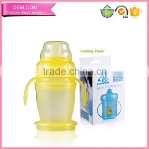 Infant Secure Feeder BPA Free Plastic Baby Transition Cup for Water Drinking thumbnail-2