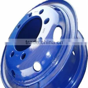 Truck Steel Wheel Rims 7.50-20 China Rims Blue Rims thumbnail-1