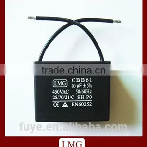CBB61 9uf 250v With Wires thumbnail-1