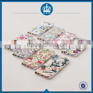 LZB Flip Leather Cover for Iphone 5c Cell Phone Case thumbnail-3