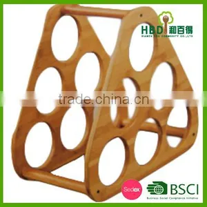 High Quality Hot Selling Wood Wine Rack Holder for Promotional thumbnail-1
