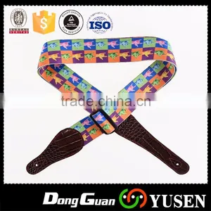 Customized Thick Heat Transfer Printed Guitar Strap thumbnail-1