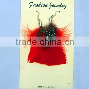 The Elgent Graceful Feather Eardrop thumbnail-2