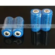 Wholesale Ultrafire 18350 1200mAH 3.7v Rechargeable Protected Battery thumbnail-1