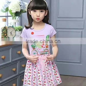 Children Beautiful Little Girls Dress for 3-8years Old Flower Girl Dress thumbnail-1