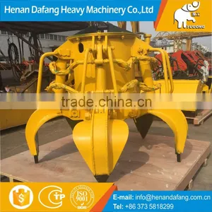 Electric Hydraulic and Mechanical Grab Bucket for Crane, 1~20t Crane Grab + + thumbnail-1