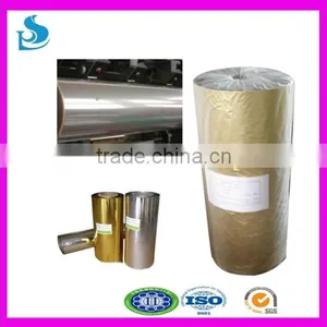 High Quality Gold Polyester Film Silver Coated Metallized PET Metalized Film,0086155162168921 thumbnail-2