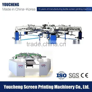 Wholesale Cotton Carousel Custom Screen Printing Machine for Socks and Gloves thumbnail-6