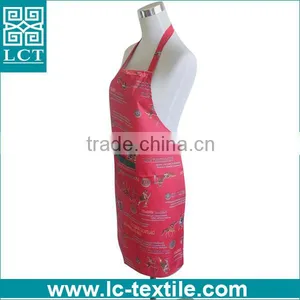 Custom Sublimation Print Mens Kitchen Pvc Apron With Pocket thumbnail-2
