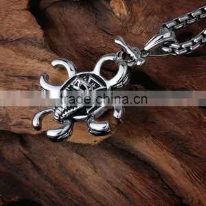 Unique Design Stainless Steel Snake Shape Charm Pendant thumbnail-3
