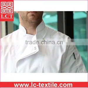Supply Made of Twill Weave Gabardine for Long Lasting Wear Uniform Tunic Chef Tunic(LCTU0026) thumbnail-2