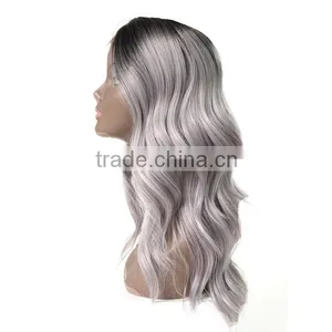 New Arrival 200g Fashion Synthetic Wig Lace Front Wig for Woman thumbnail-2