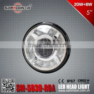 5 Inch Round LED Head Light thumbnail-1
