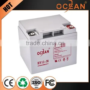 Rechargable Contemporary 12V Best Quality 38ah Battery Solar 12v thumbnail-3