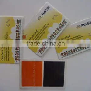 Credit Card Size Face Paint Card for Football Games thumbnail-1