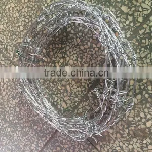 Motto High Quality Low Carbon Steel Wire Material Barbed Wire thumbnail-1