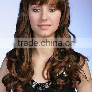 Wholesale Price Body Curly Women's Fake Long Hair Style Women Wig thumbnail-3